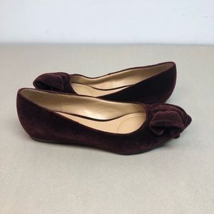 Naturalizer 90th An Sarah Pointed Toe Velvet Flats